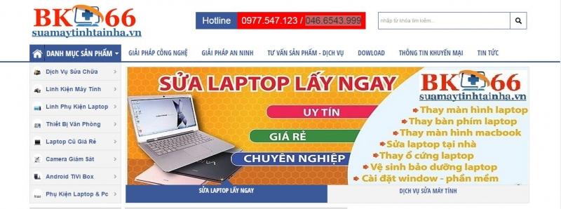 BK66 - Địa chỉ sửa chữa máy tính tại nhà uy tín, chất lượng