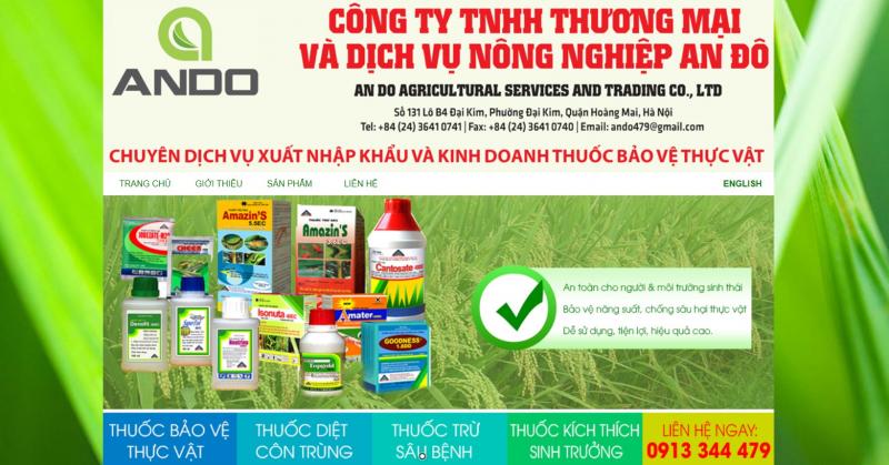 Công ty TNHH Thương mại và Dịch vụ Nông nghiệp An Đô