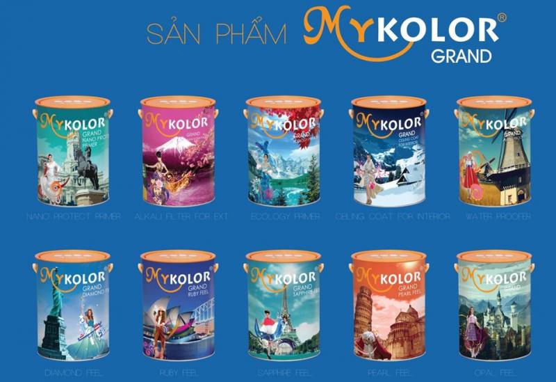 Loại sơn bán chạy tại Công ty TNHH Thương Mai Xây Dưng Khối Lập Phương