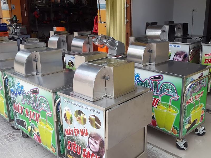 Máy ép nước mía siêu sạch Hà Bắc
