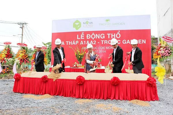 Tổ chức lễ khởi công tại tphcm