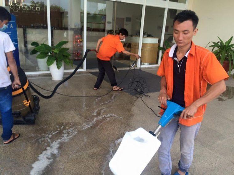 Tổng vệ sinh tại bệnh viện phụ sản Âu Cơ