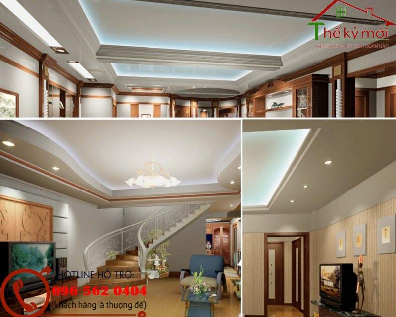 Thi công trần thạch cao Thế Kỷ Mới