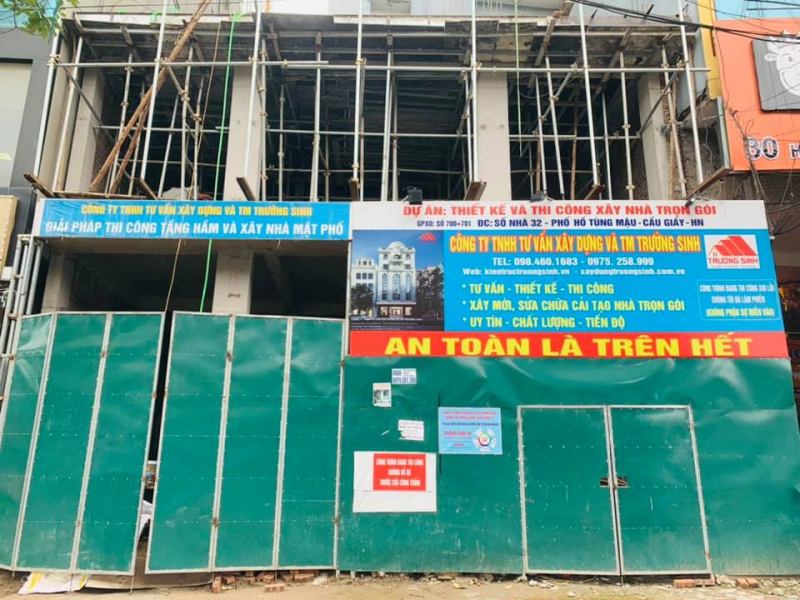 Công ty TNHH Tư vấn XD và TM Trường Sinh