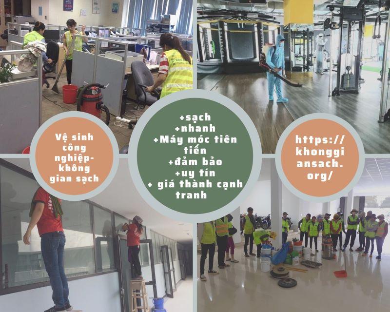 Công ty TNHH Vệ sinh Công Nghiệp Không Gian Sạch - Ảnh minh họa