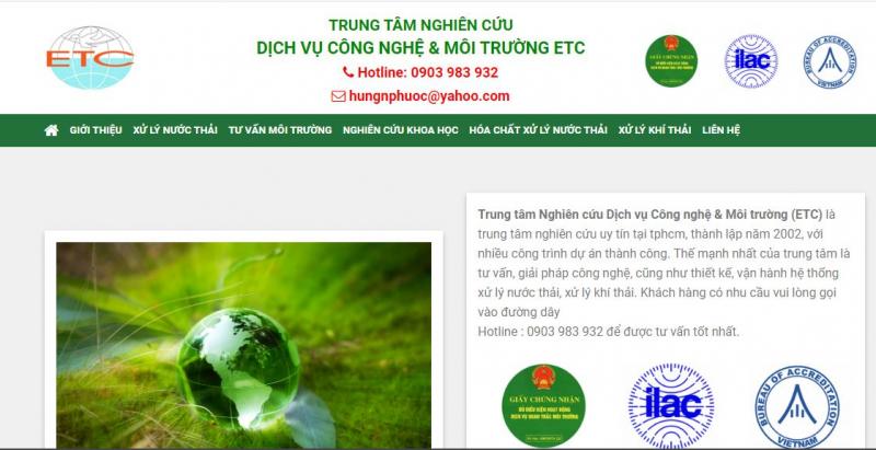 Trung tâm Nghiên cứu Dịch vụ Công nghệ & Môi trường (ETC)