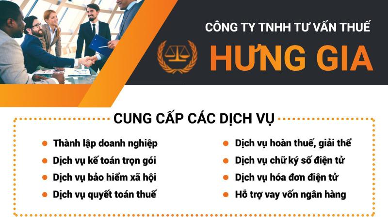 Công ty Tư Vấn Thuế Hưng Gia