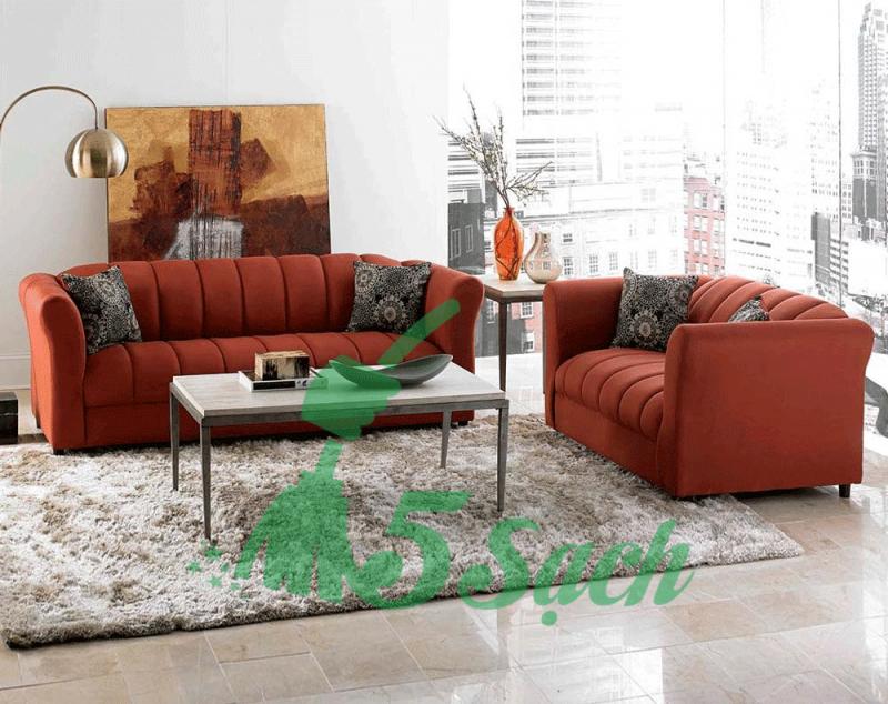 Ghế sofa sau khi được làm sạch