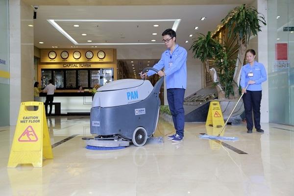 Công ty vệ sinh công nghiệp Pan Services