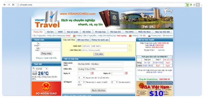 Website của công ty