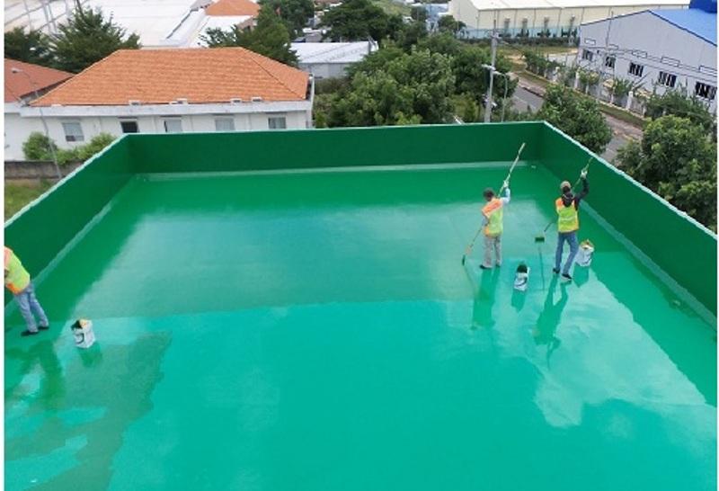 Chống thấm sàn mái bằng Polyurethane tại Quận Cầu Giấy