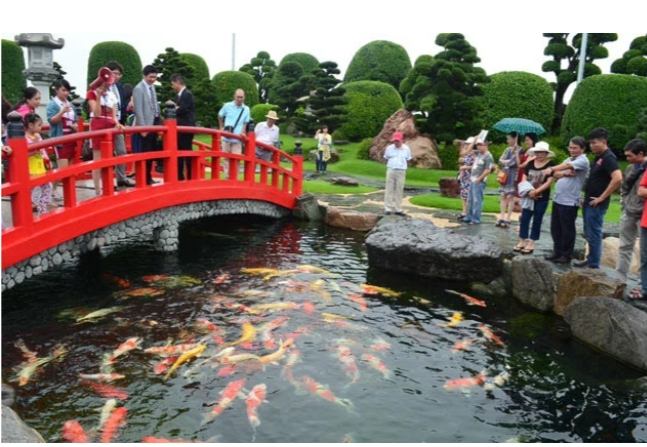 Công viên cá Koi RinRin park