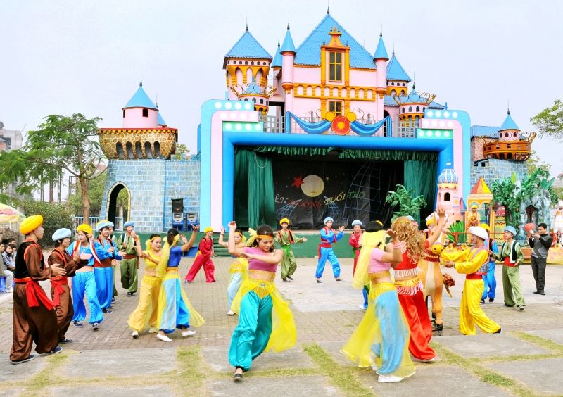 Trung thu tại Công viên nước Hồ Tây