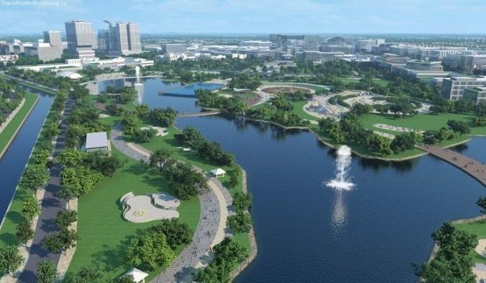 Được ví như lá phổi xanh của Bình Dương