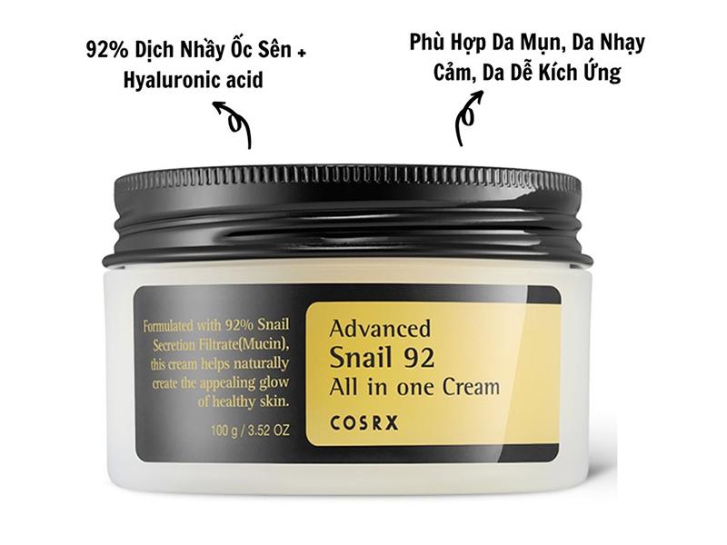 Kem dưỡng ẩm COSRX tái tạo phục hồi da
