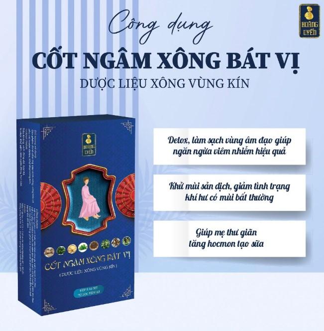 Cốt ngâm xông bát vị Hoàng Uyển
