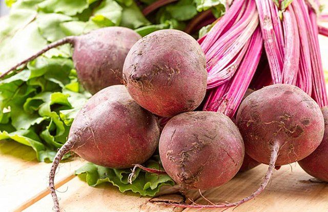 Củ cải đỏ cung cấp lượng sắt khá lớn