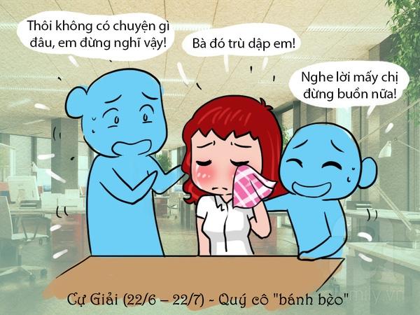 Nữ Cự Giải dễ xúc động, can đảm, chu đáo và thích che chở