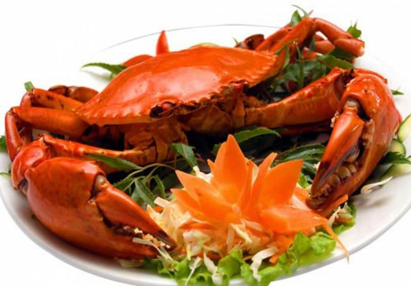 Chỉ đơn giản là cua hấp cũng khiến người ăn hài lòng