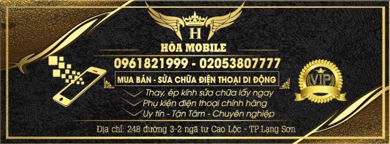 Cửa hàng điện thoại Hòa Mobile