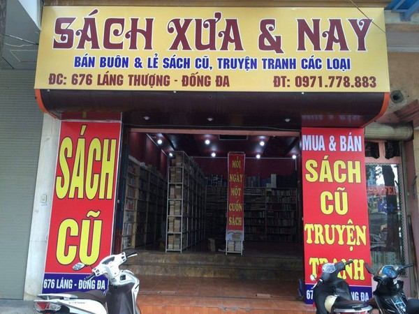 Cửa hàng sách cũ Xưa - Nay