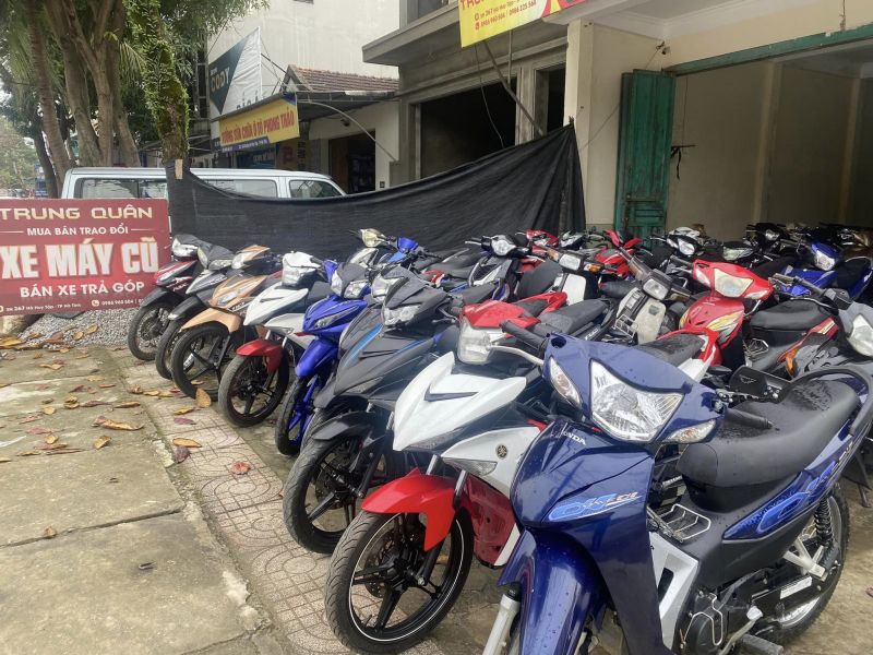 Cửa hàng Xe máy cũ - Xe điện, Xe đạp mới Trung Quân