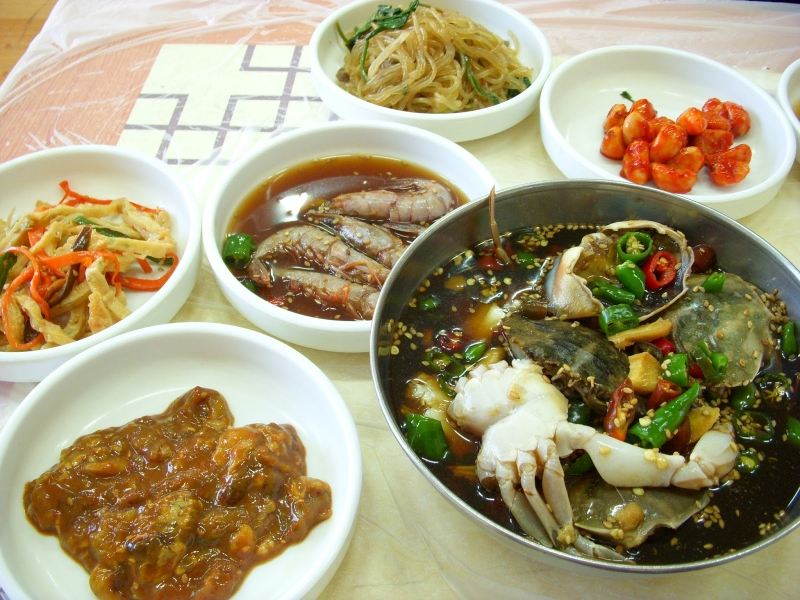 Cua sống - Gejang