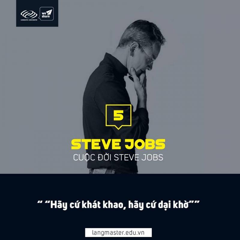 Câu nói bất hủ của Steve Jobs