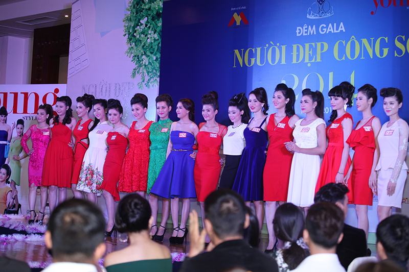 Phần tranh tài của các thí sinh sẽ hấp dẫn lắm đây, toàn những người công, dung, ngôn, hạnh đủ cả.