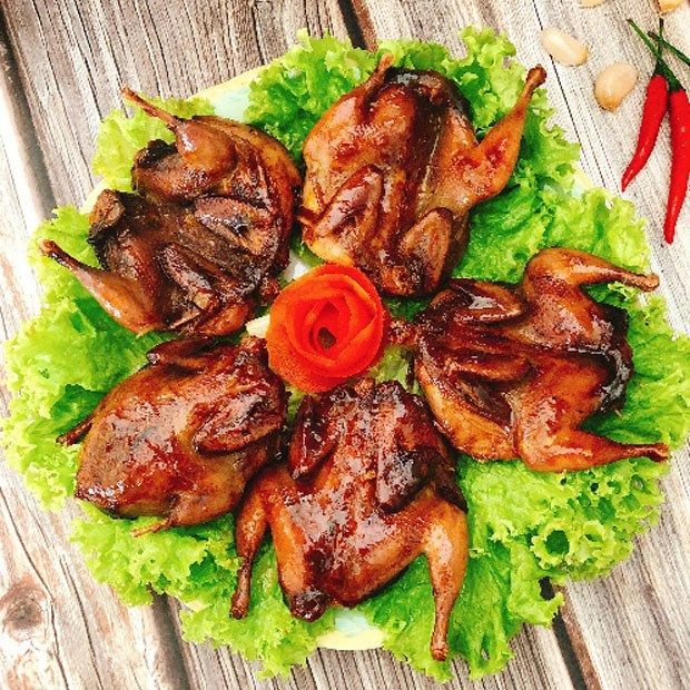 Cút Chiên Bơ chị Mai