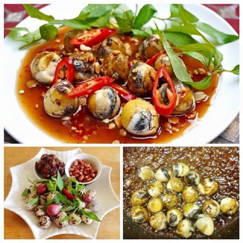 Trứng cút lộn xào me thơm ngon.