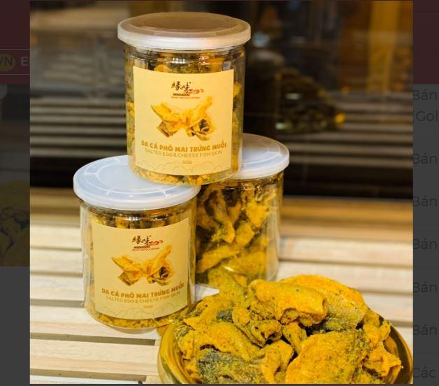 Da cá phô mai trứng muối - Grand Castella