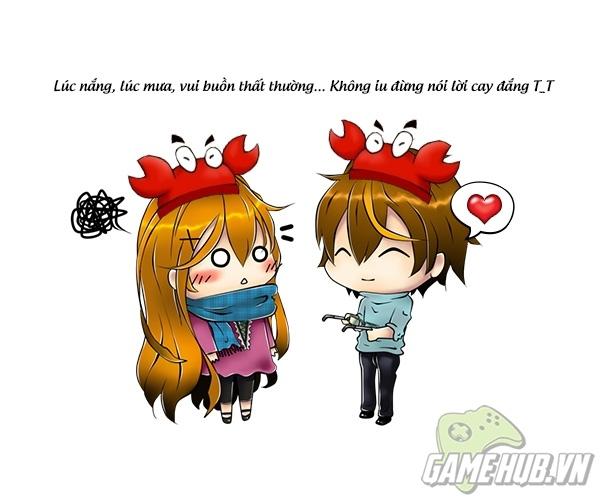 Cự giải một cô nàng đáng yêu