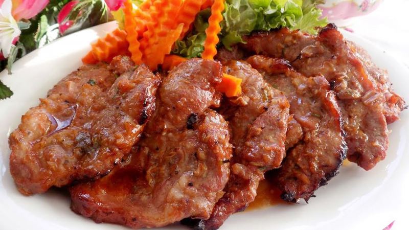 Đà điểu nướng ngũ vị