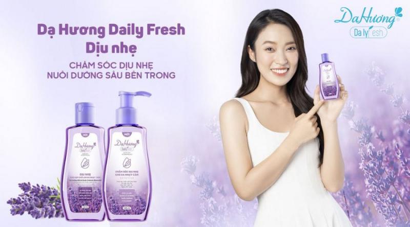 Dạ Hương Daily Fresh Dịu nhẹ - Phù hợp cho da nhạy cảm, mẹ bầu, sau sinh, bé gái tuổi dậy thì