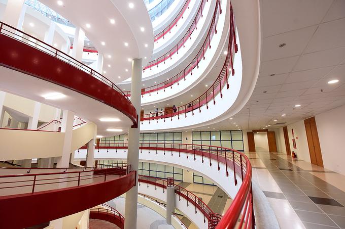 Một khu nhà của đại học Kinh tế Quốc dân