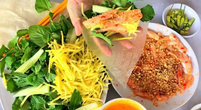 Gỏi cá đục đặc sản Hà Tĩnh