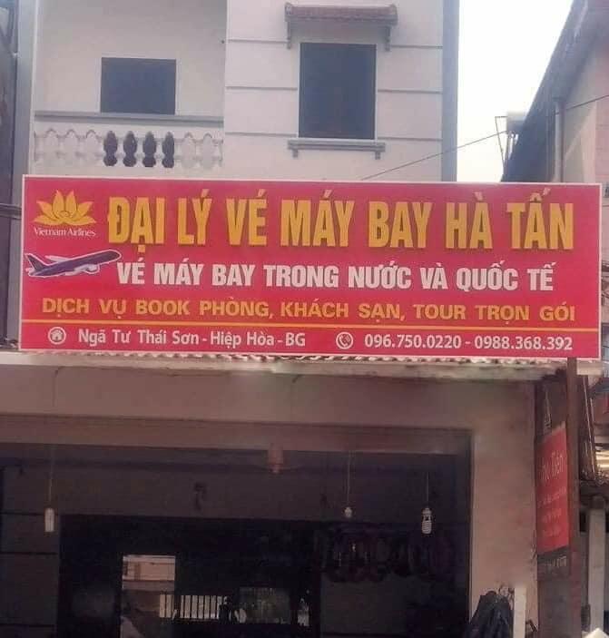 Hà Tấn - Đại lý vé máy bay