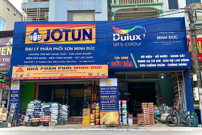 Đại lý sơn cấp 1 Minh Đức
