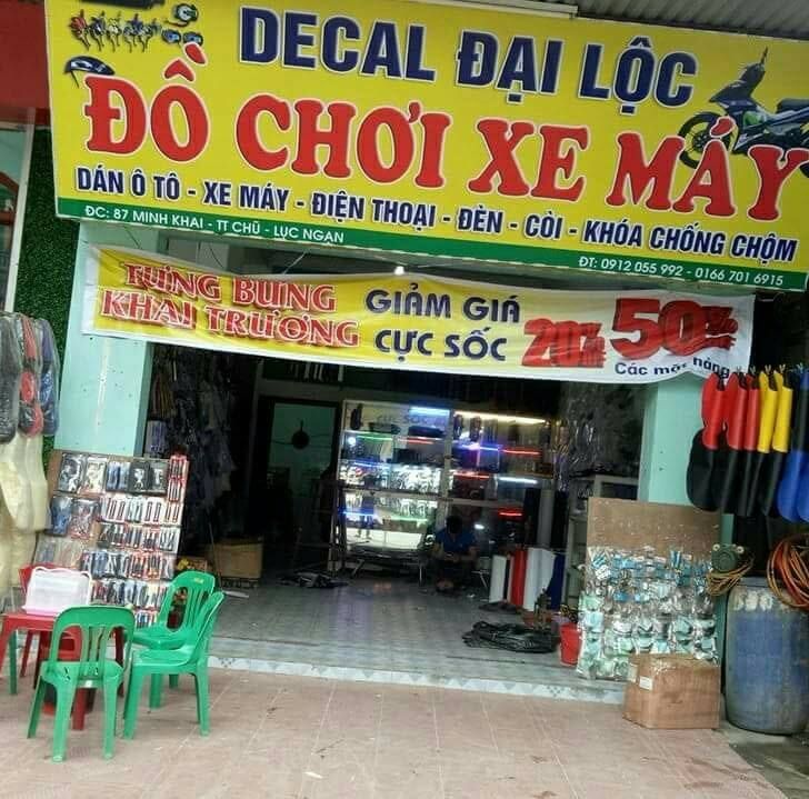 Decal Đại Lộc