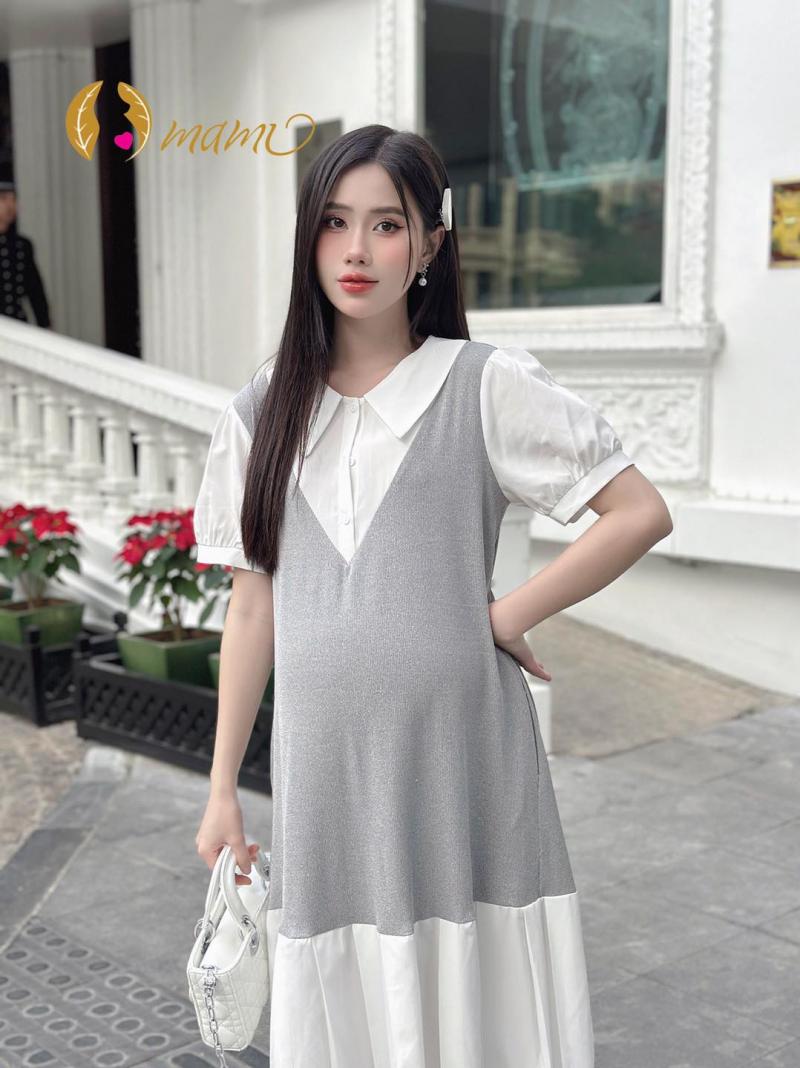 Đầm bầu thời trang Mami