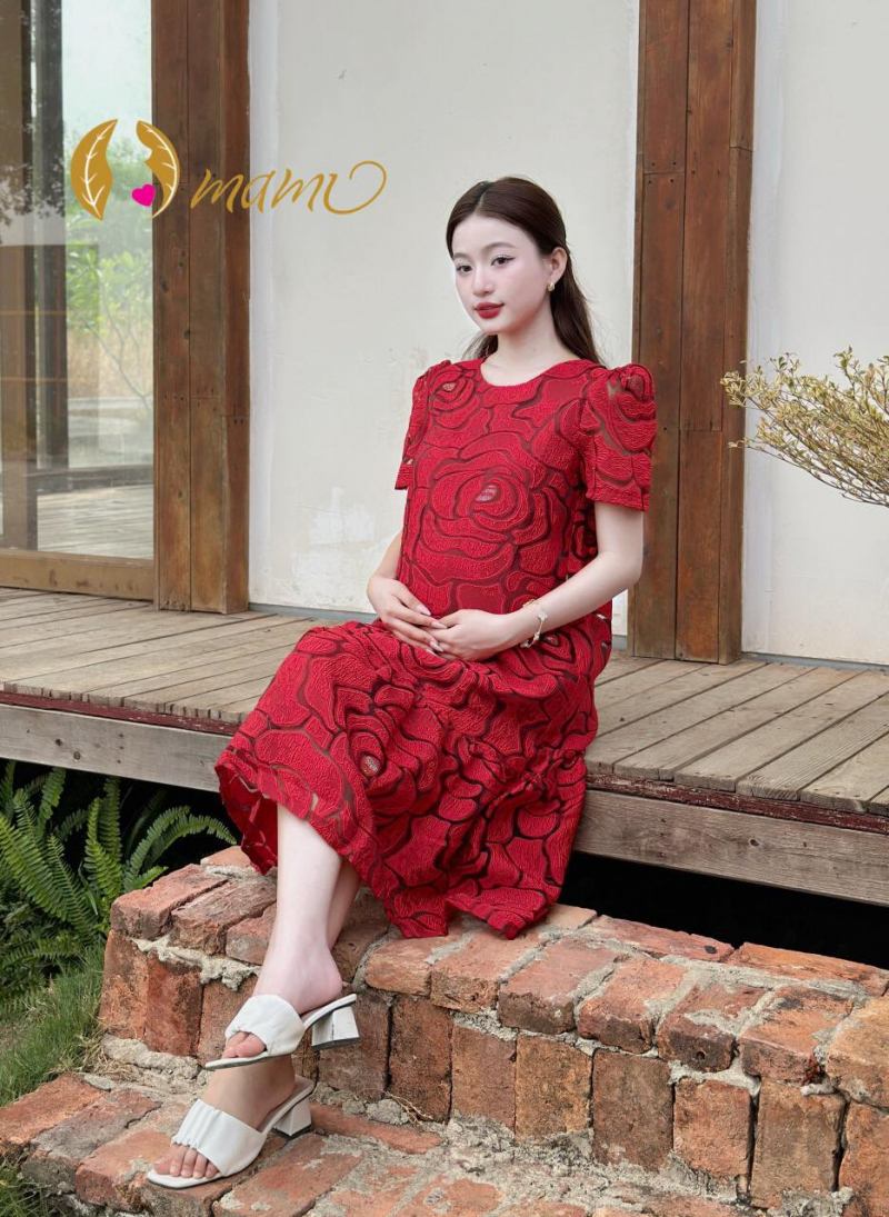 Đầm bầu thời trang Mami