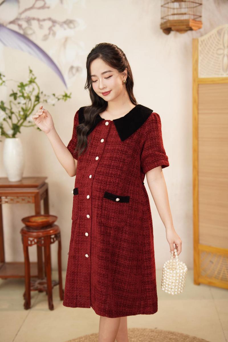 Đầm Bầu Thời Trang Mombaby
