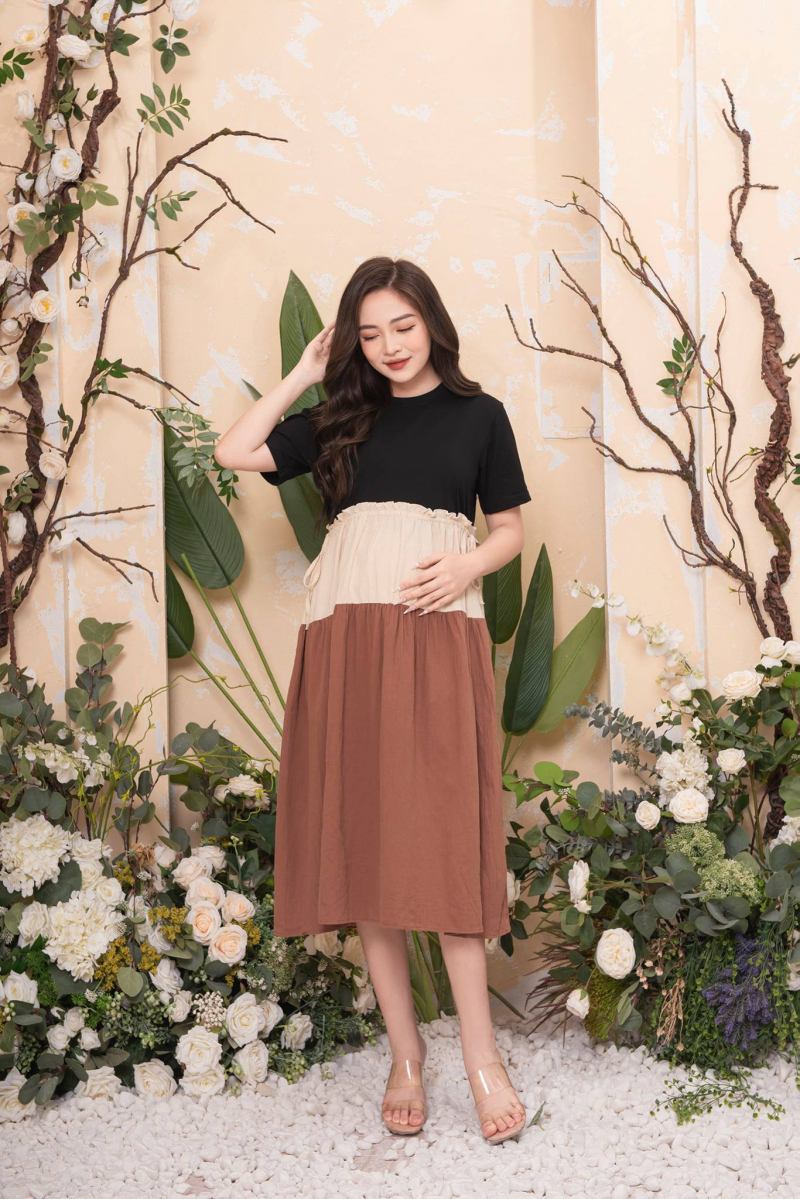 Đầm Bầu Thời Trang Mombaby