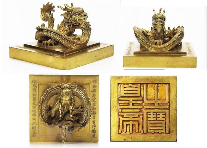 Đàm phán thành công việc hồi hương kim ấn “Hoàng đế chi bảo”