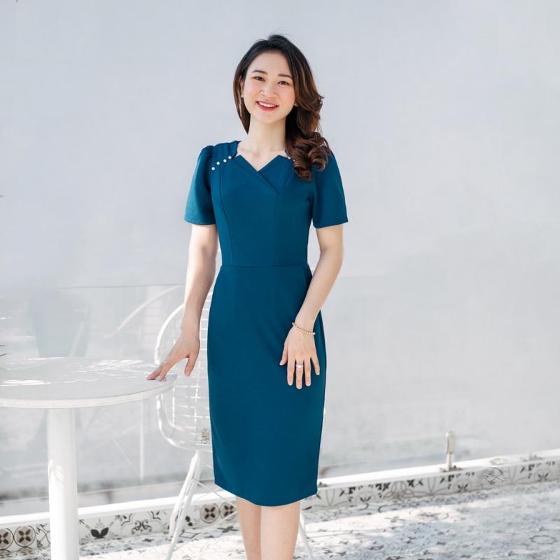 Đầm trung niên TTV Store
