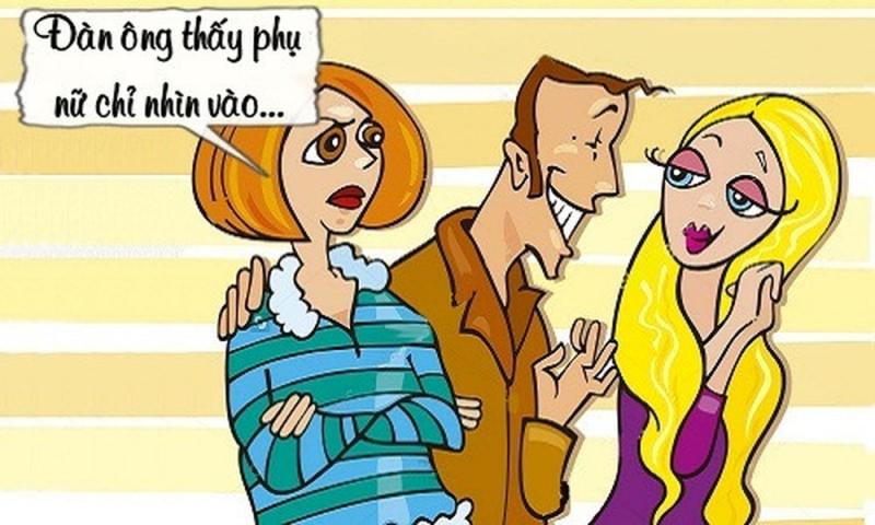 Đàn ông thích nhìn điểm nào của phụ nữ?