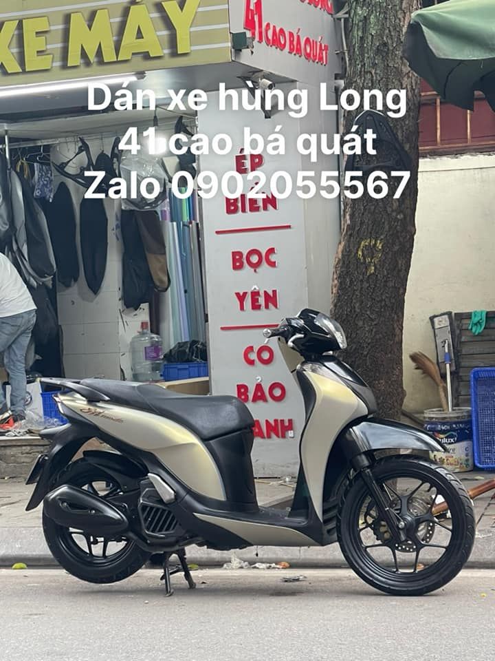 Dán xe máy Hùng Long - 41 Cao Bá Quát