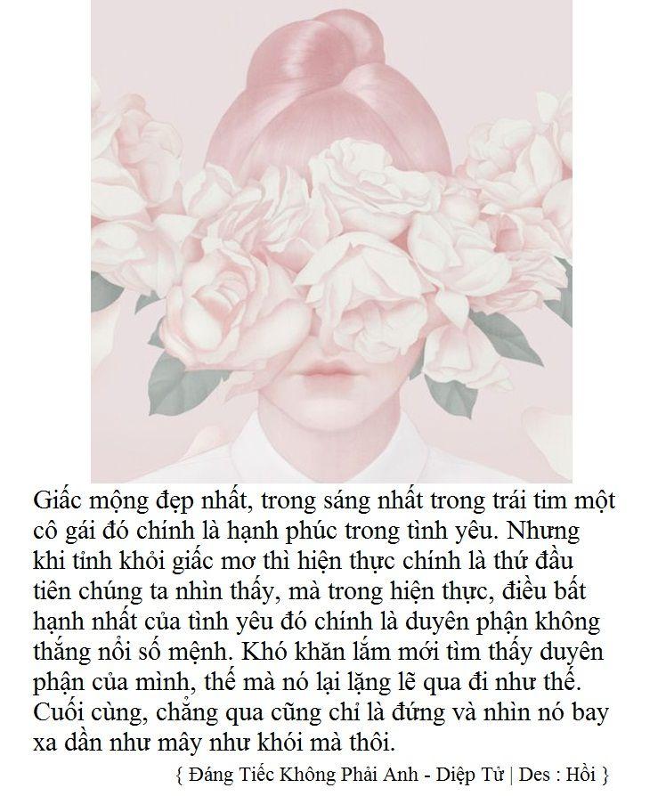 Đáng tiếc không phải anh