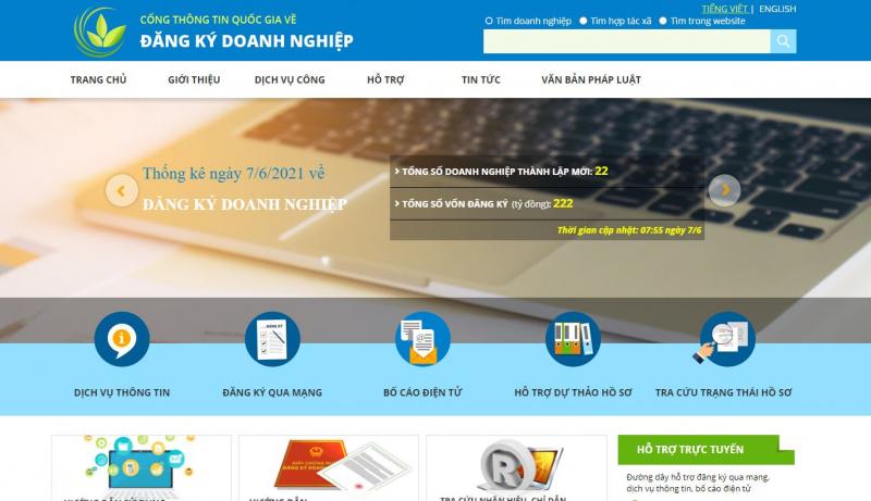 Trang web Dangkikinhdoanh